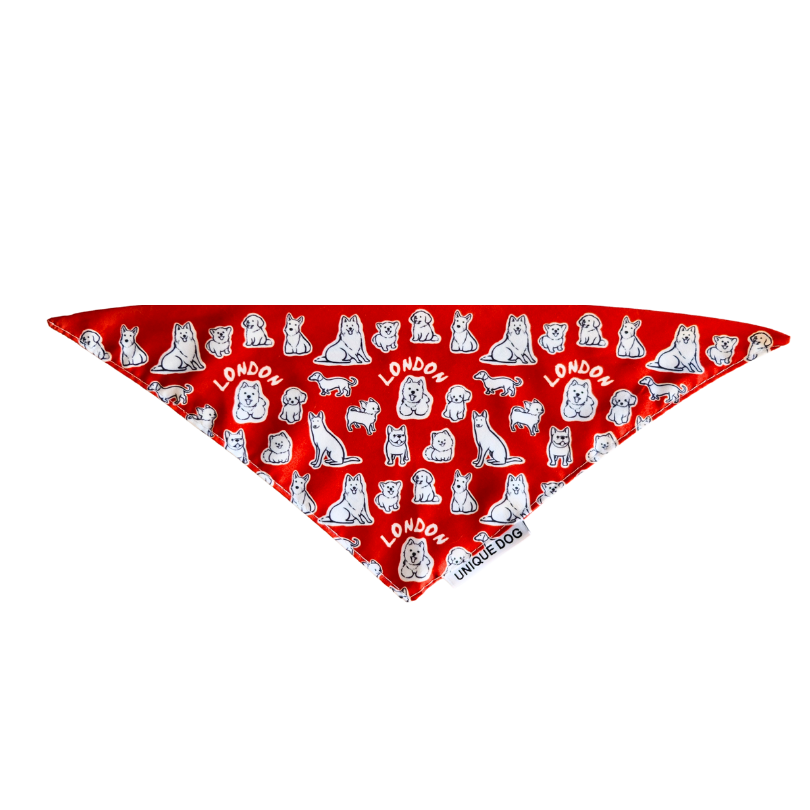 London Pups Bandana - Unique Dog Signature (2026 New)