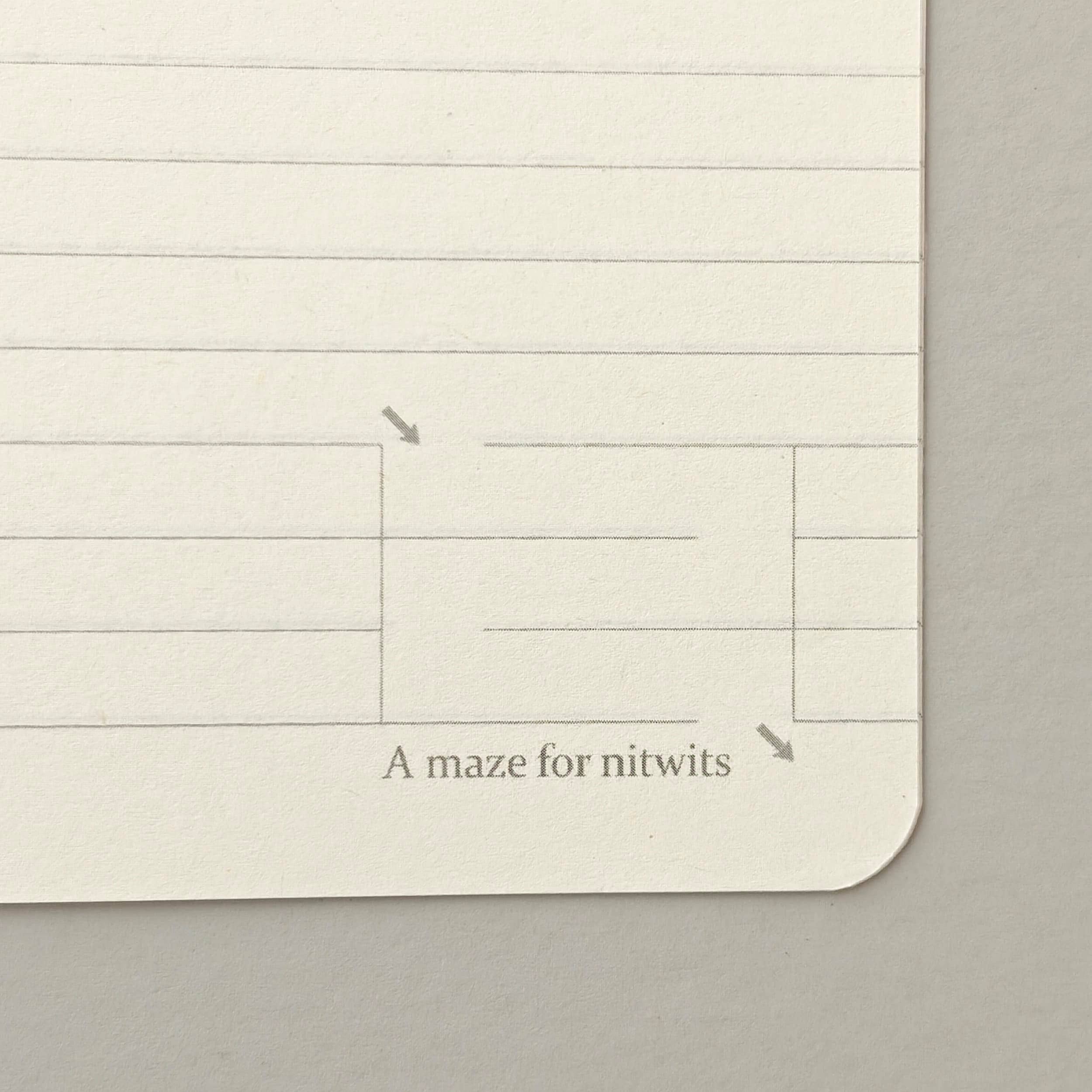 Dog Eared A5 Notebook