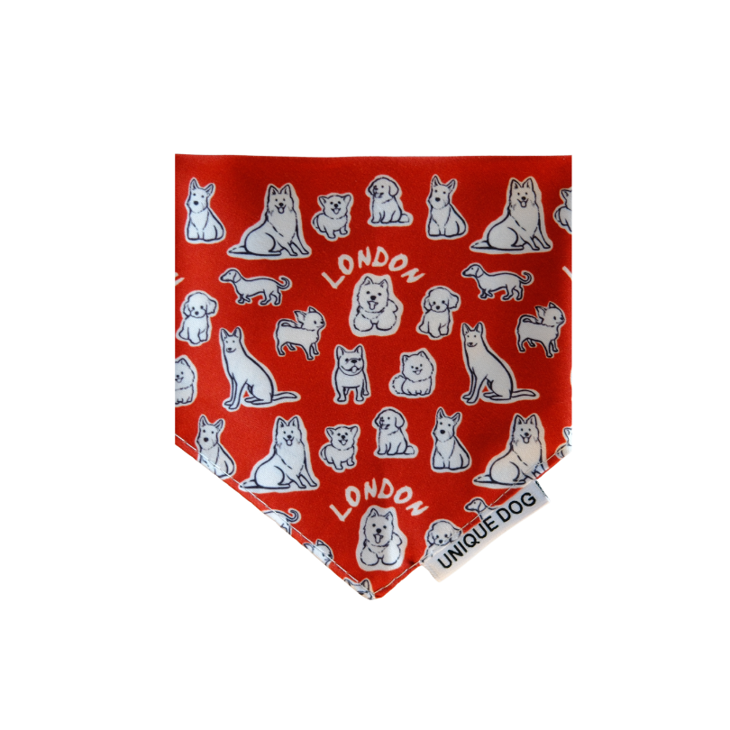 London Pups Bandana - Unique Dog Signature (2026 New)