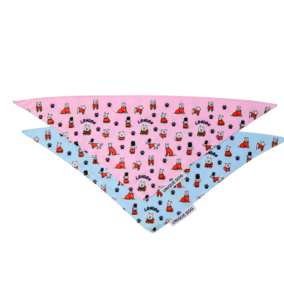 Royal Pups Bandana – Baby Pink