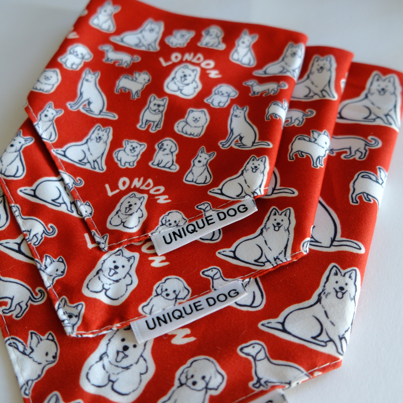 London Pups Bandana - Unique Dog Signature (2026 New)