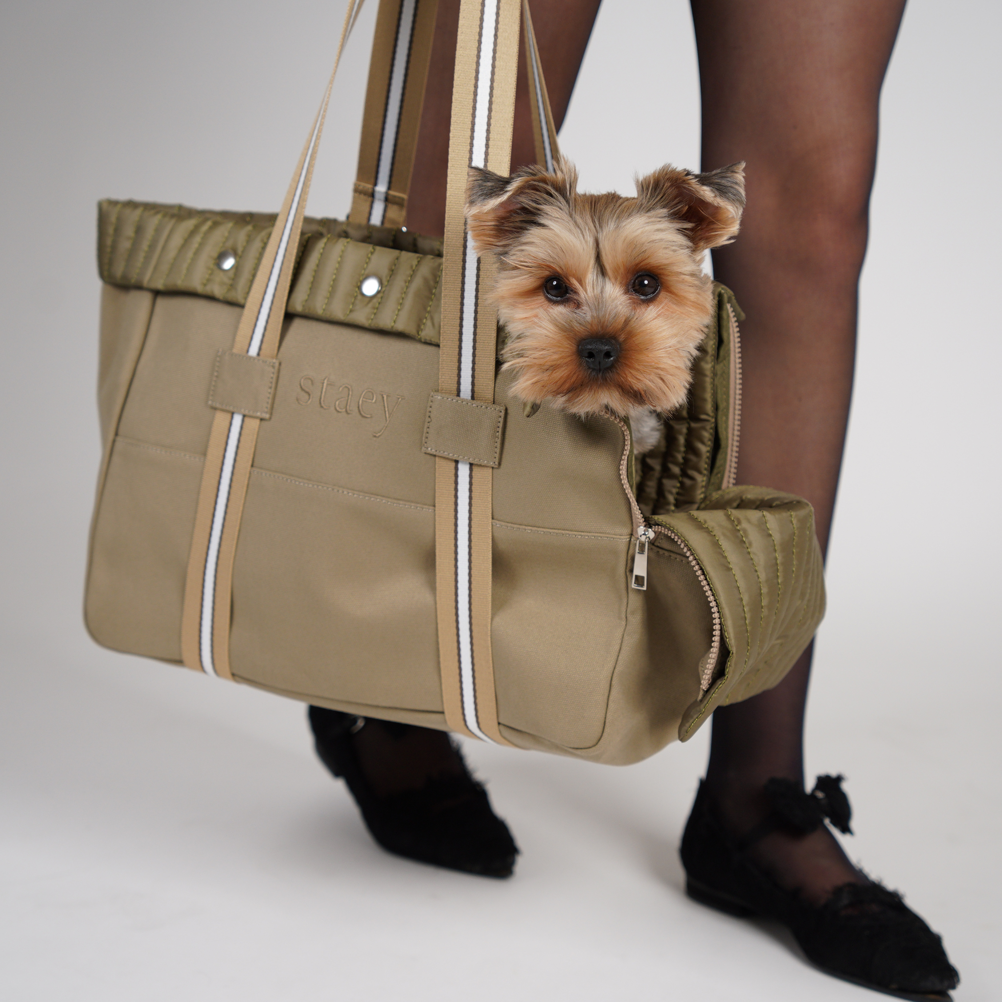Lily Carrier Bag | Taupe