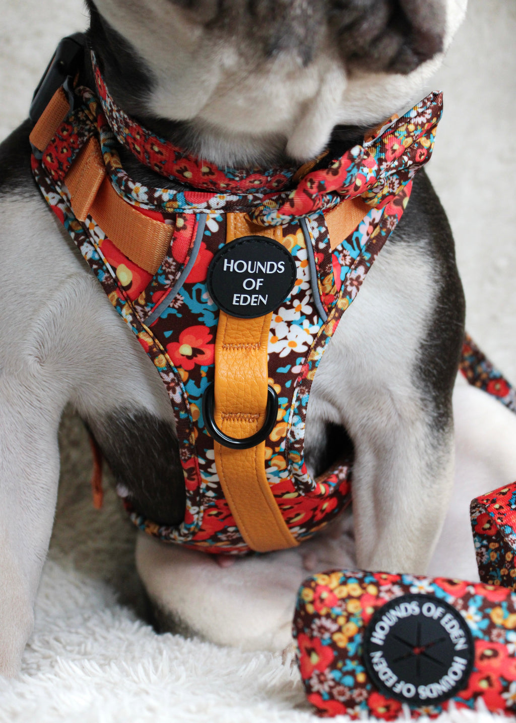 Retro Bloom Dog Supaw Strong Lite™ Harness (XS-XL)