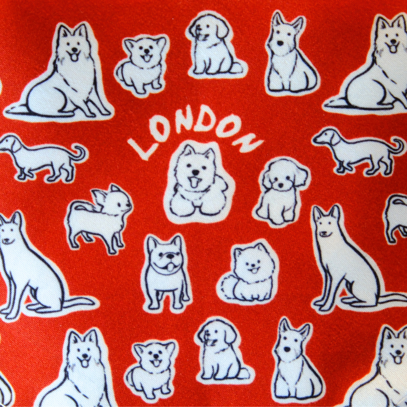London Pups Bandana - Unique Dog Signature (2026 New)