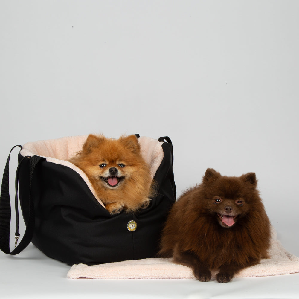 Teddy Bear Pink Dog Blanket by Soho Poms