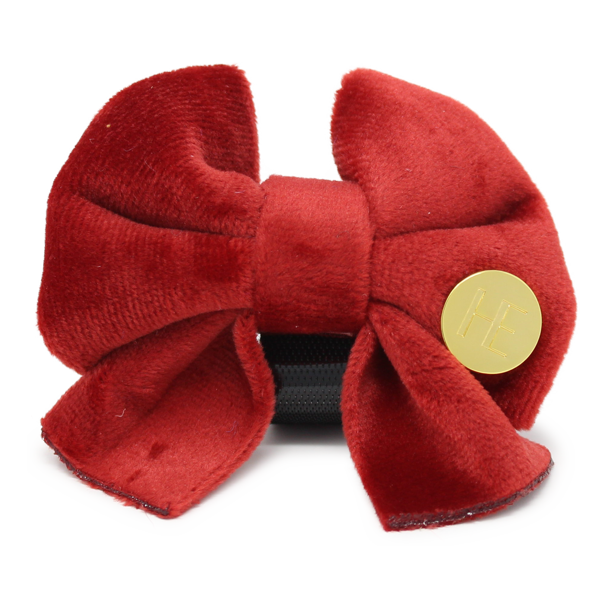 Ruby Red Velvet Sailor Bow Tie