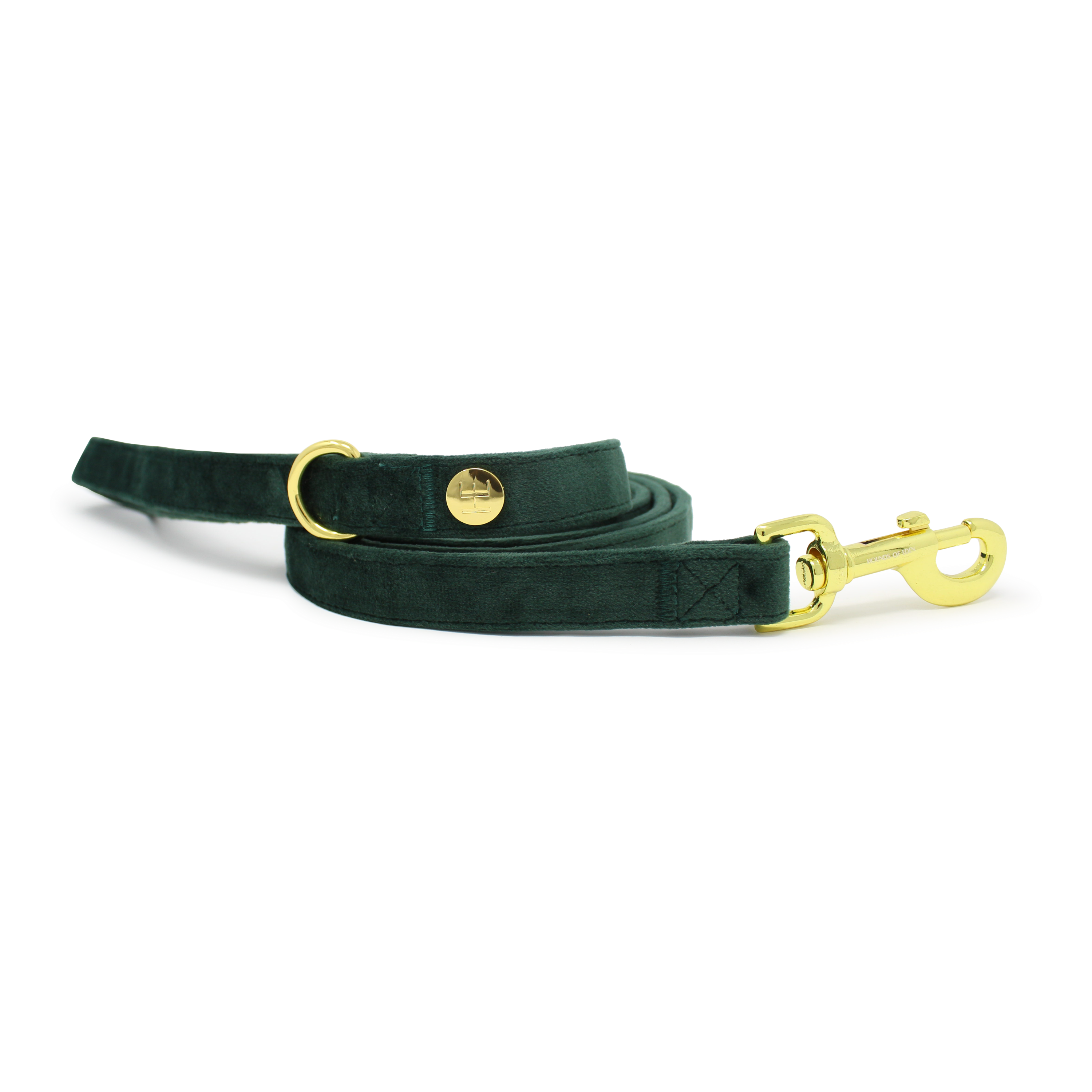 Olive Green Velvet Harness