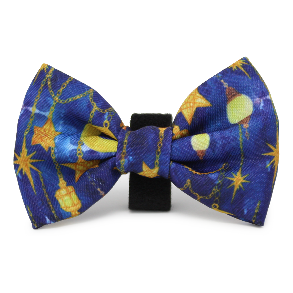 Arabian Nights - Blue and Gold Dog Collar