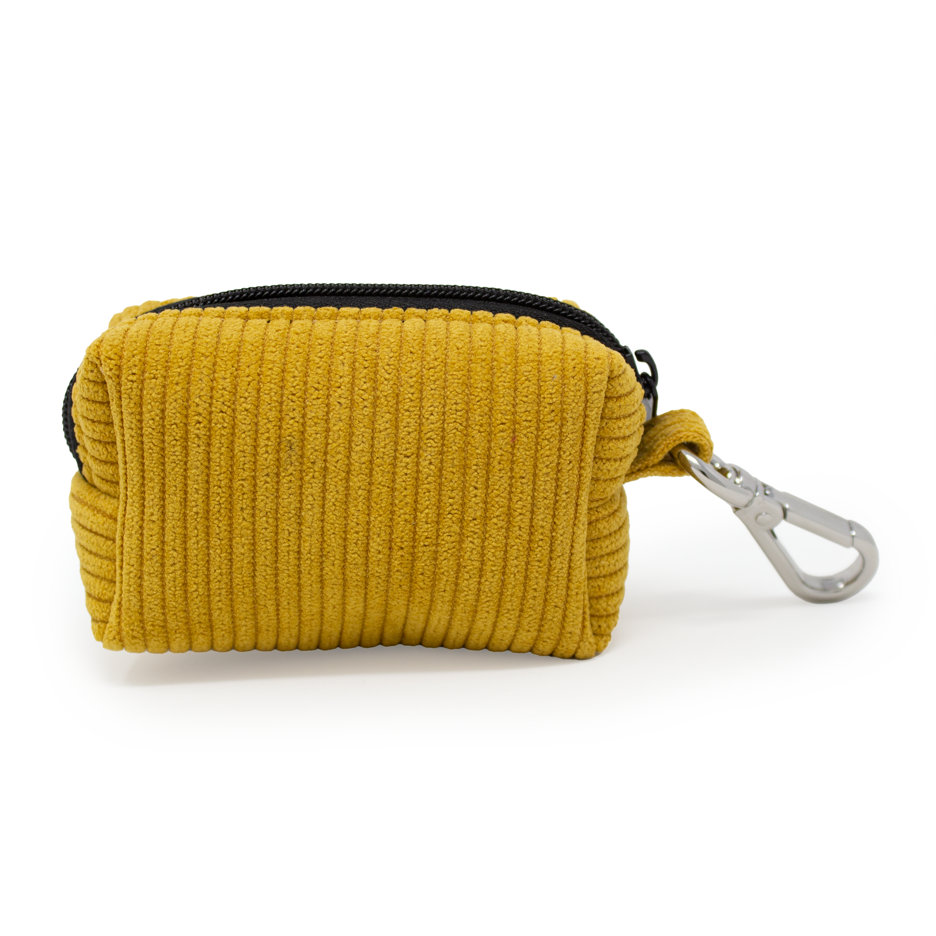 Mustard Yellow Corduroy Poop Bag/Treat Holder