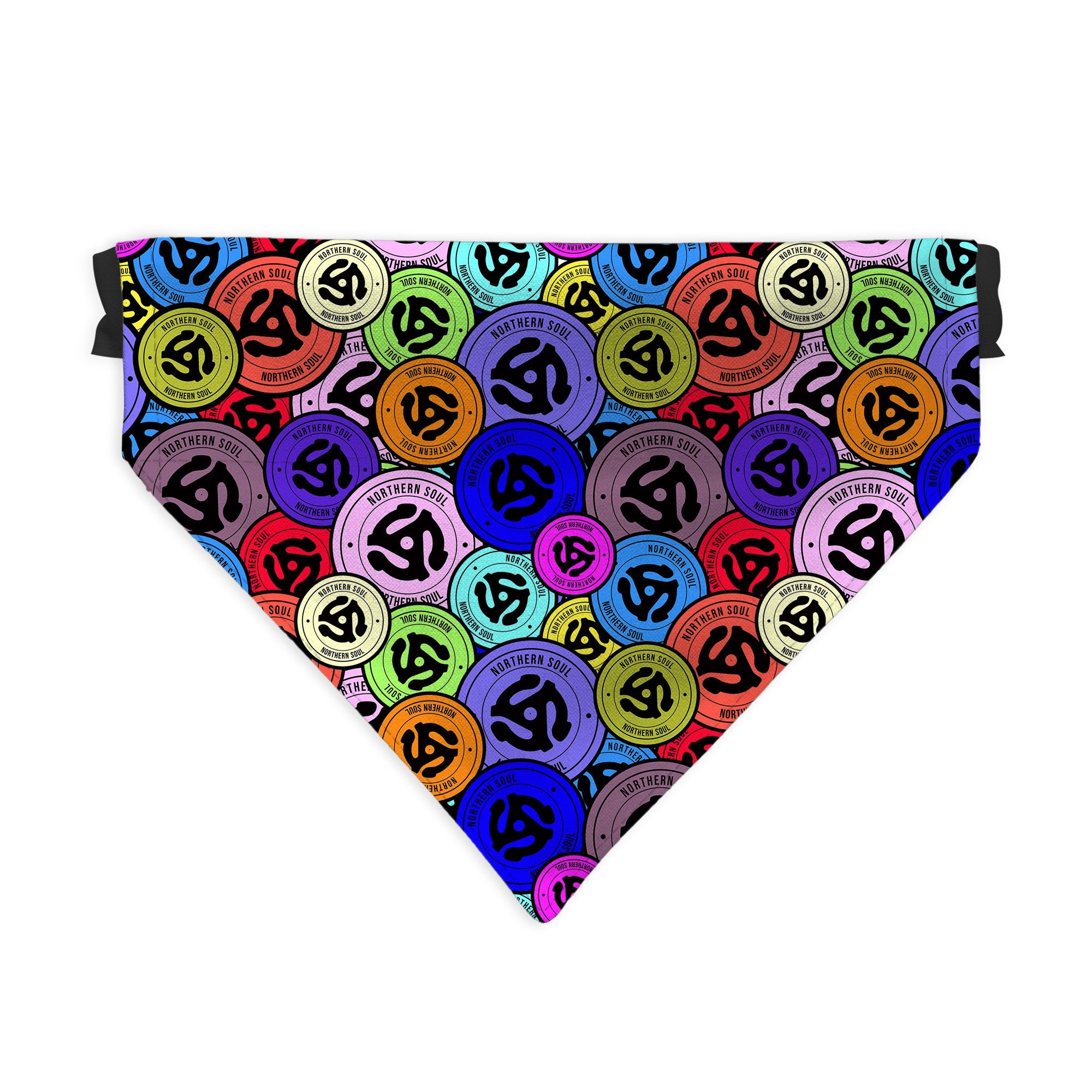 Northern Soul - Record Spindle - Dog Bandana - 4 Sizes