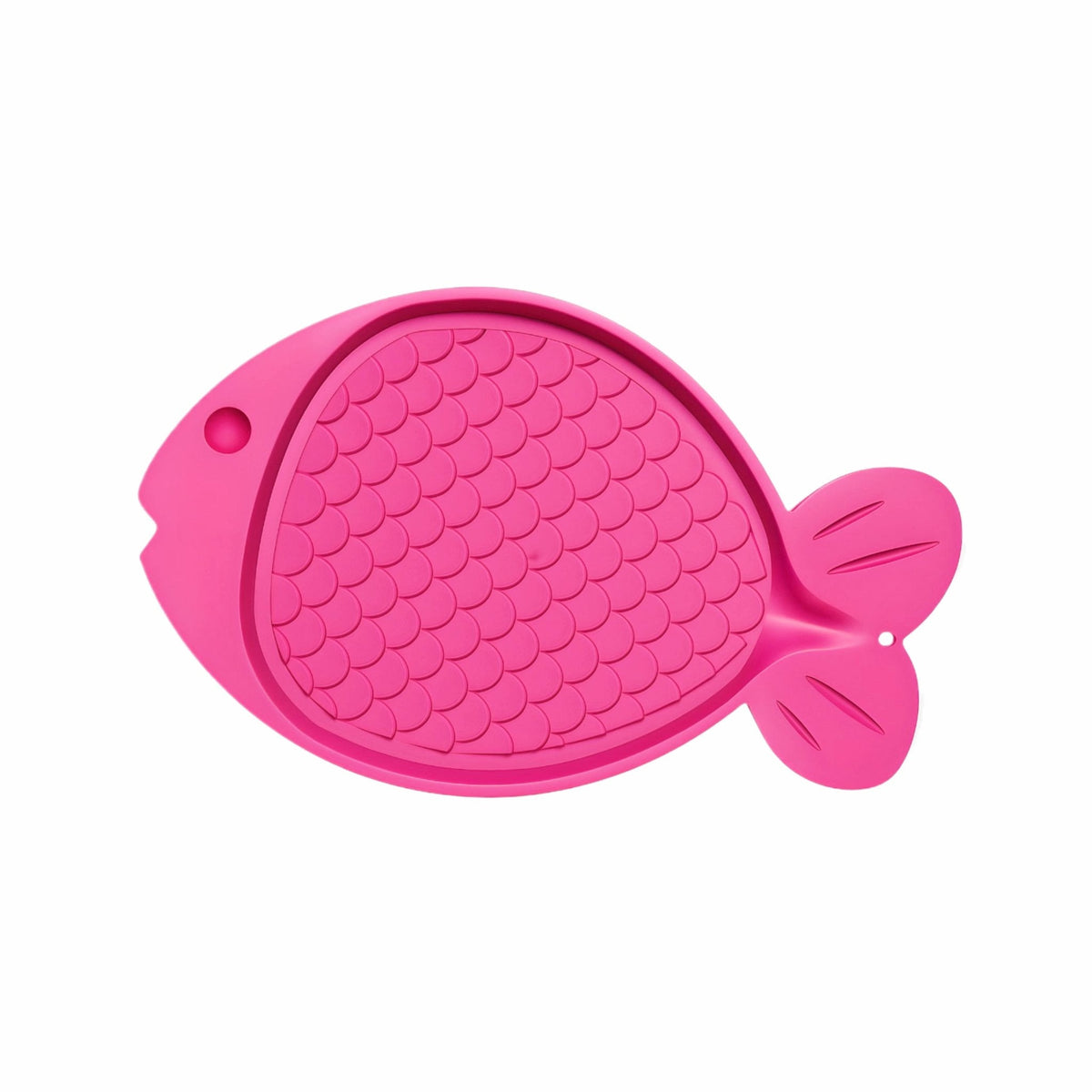 Spill-Proof Cat Feeding Mat - Pink