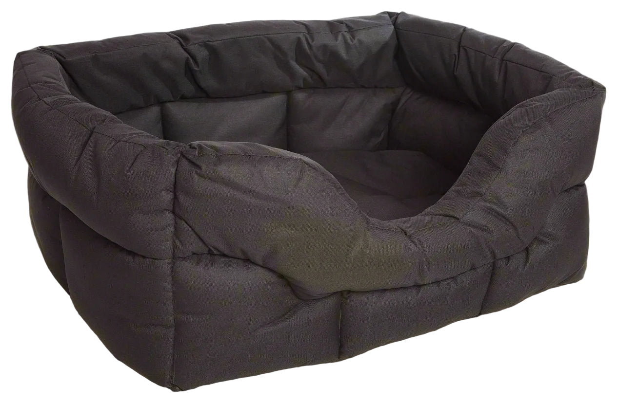 Country Dog Heavy Duty Rectangular High Sided Waterproof Dog Beds