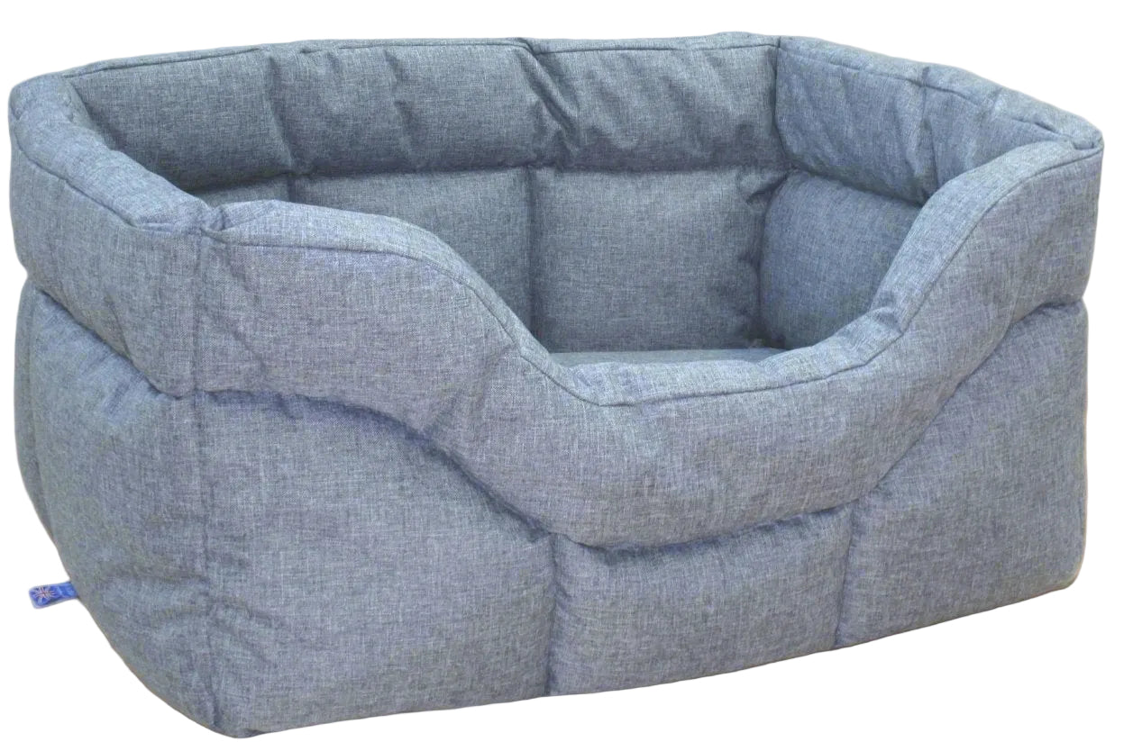Country Dog Heavy Duty Rectangular High Sided Waterproof Dog Beds