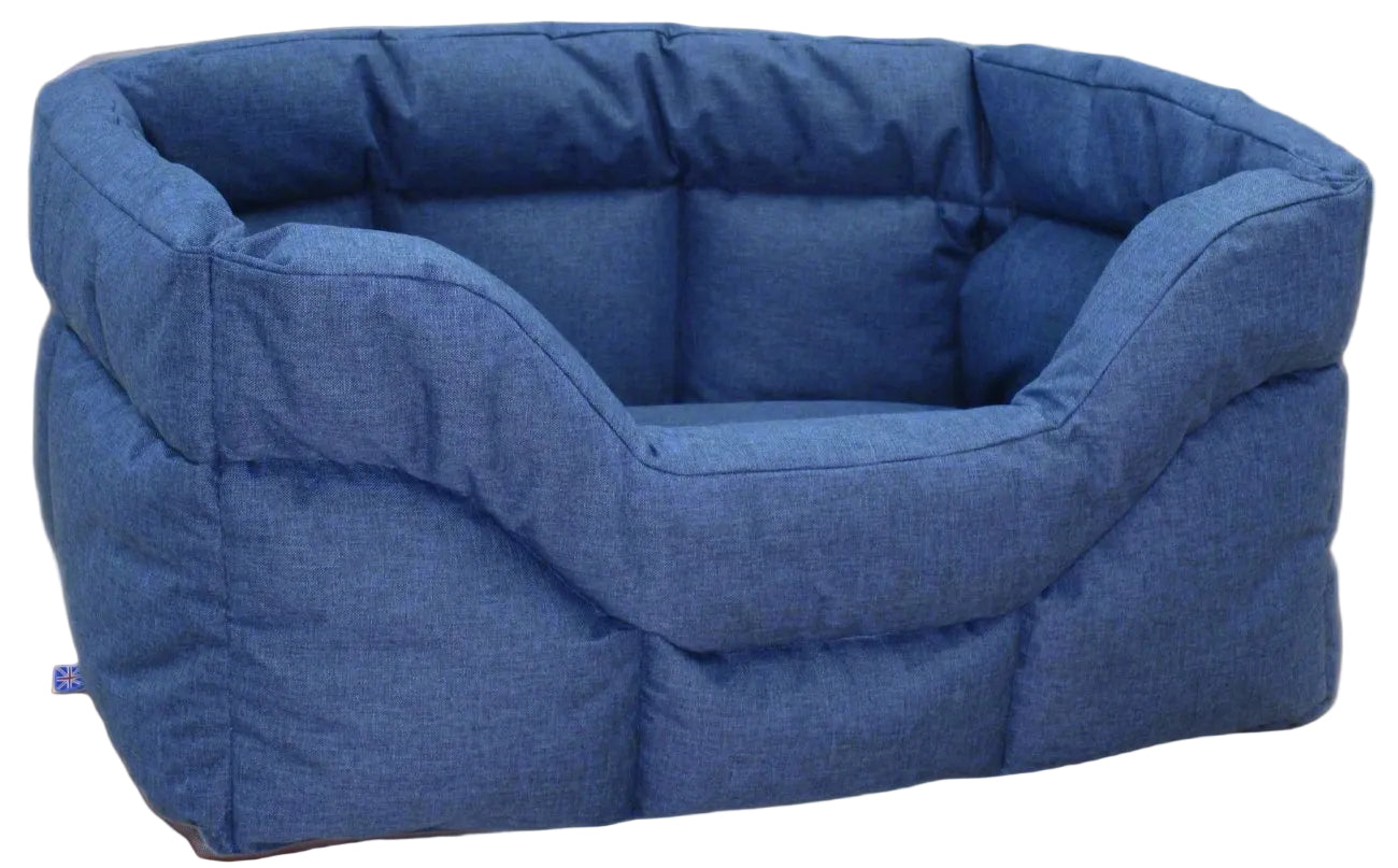 Country Dog Heavy Duty Rectangular High Sided Waterproof Dog Beds