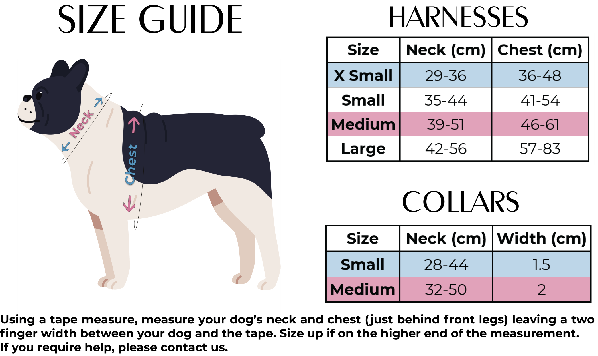 'Molly' - Pink & Purple Check Dog Harness