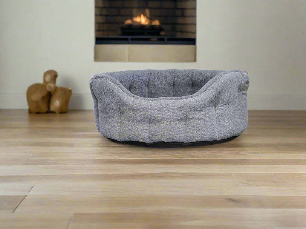 Premium Orkney Tweed Fleece Lined Bolster Beds