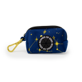 Sapphire Stars Velvet Poop Bag Holder