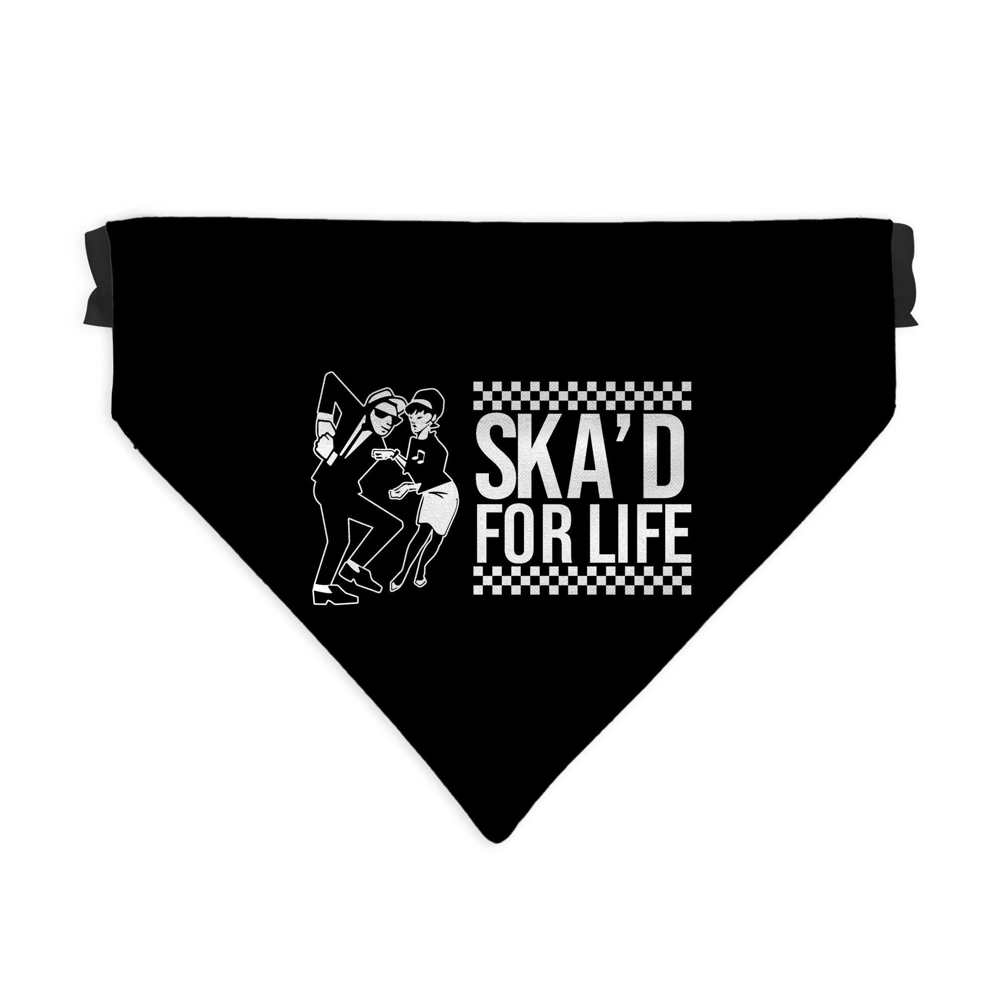 Ska'd For Life - Dog Bandana - 4 Sizes