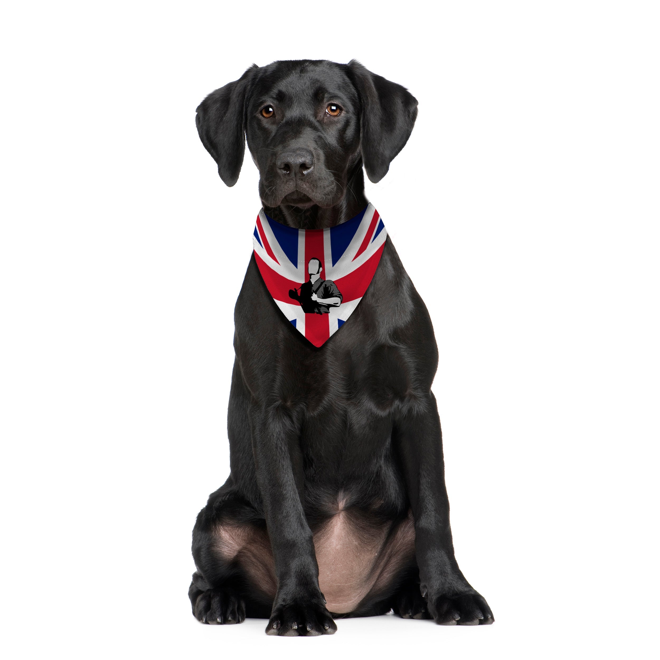 Skinhead Union Jack - Dog Bandana - 4 Sizes