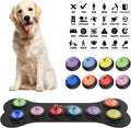 Acools Dog Buttons for Communication — 8-Piece Talking Button Set, 30s Recordable Audio, Waterproof Mat, 48 Stickers