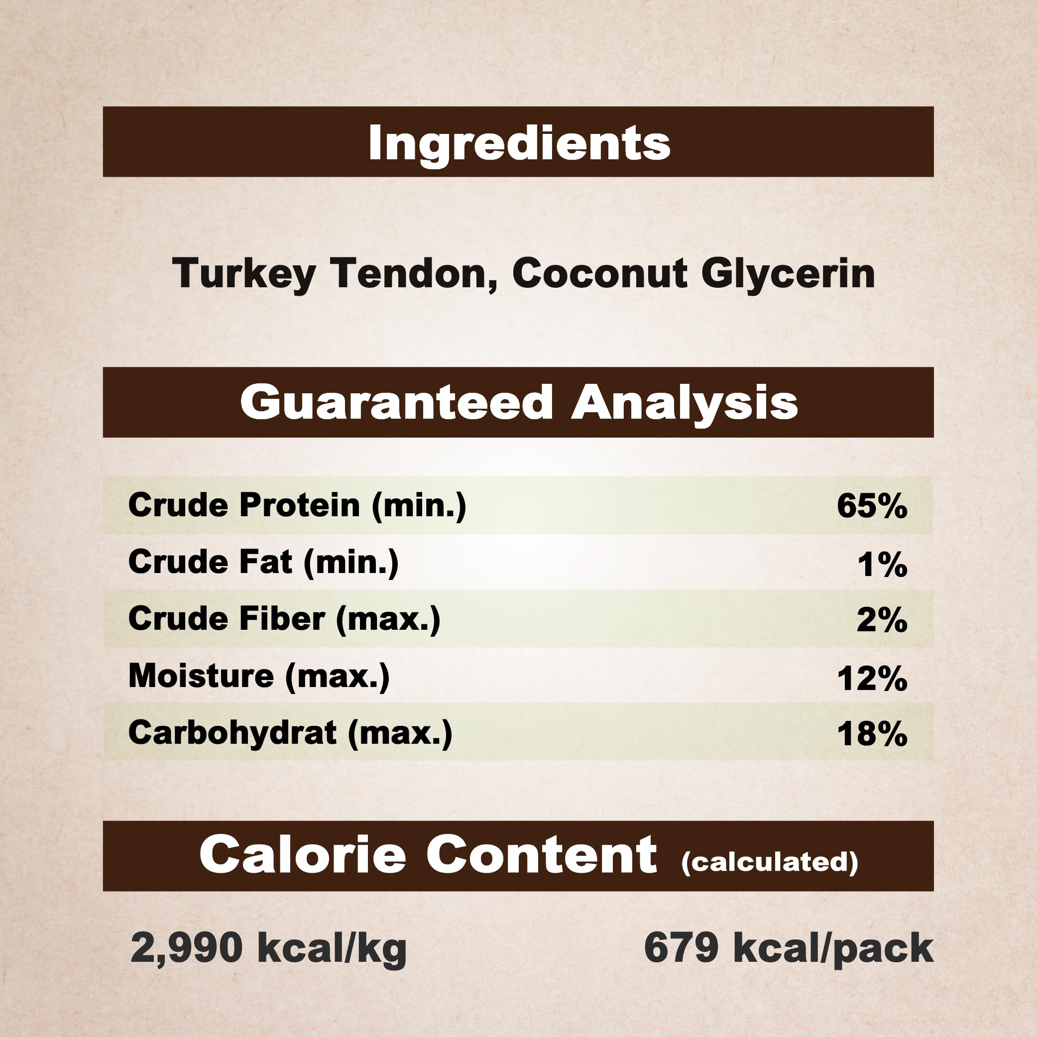 A Freschi srl Turkey Tendons for Dogs – USA-Sourced, Rawhide-Free Chews for Small Breeds (8 oz)