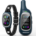 AIKEEP 2-in-1 Dog Shock & Bark Collar with 3300ft Remote | IP67 Waterproof