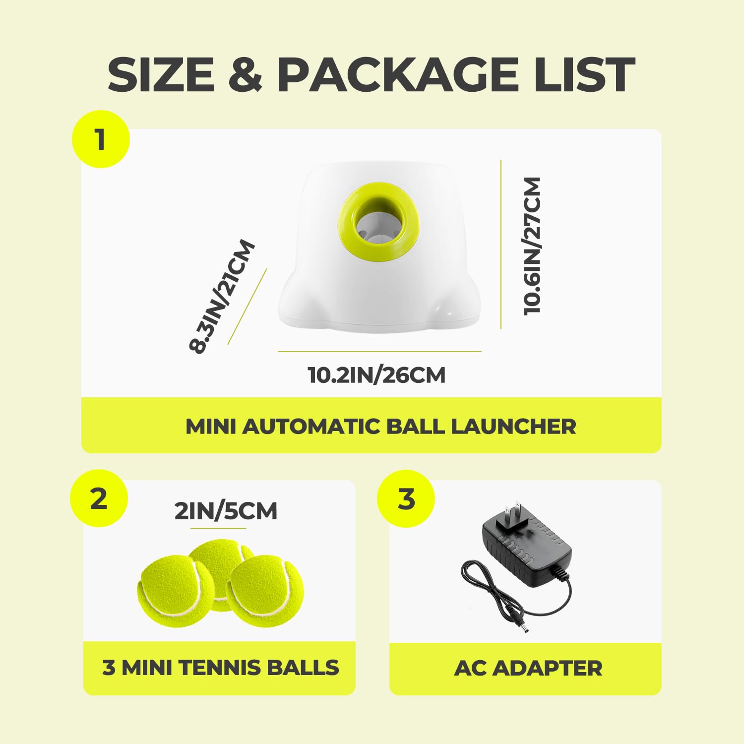 ALL FOR PAWS Original Dog Automatic Ball Launcher for Small & Medium Dogs | Interactive Fetch Toy