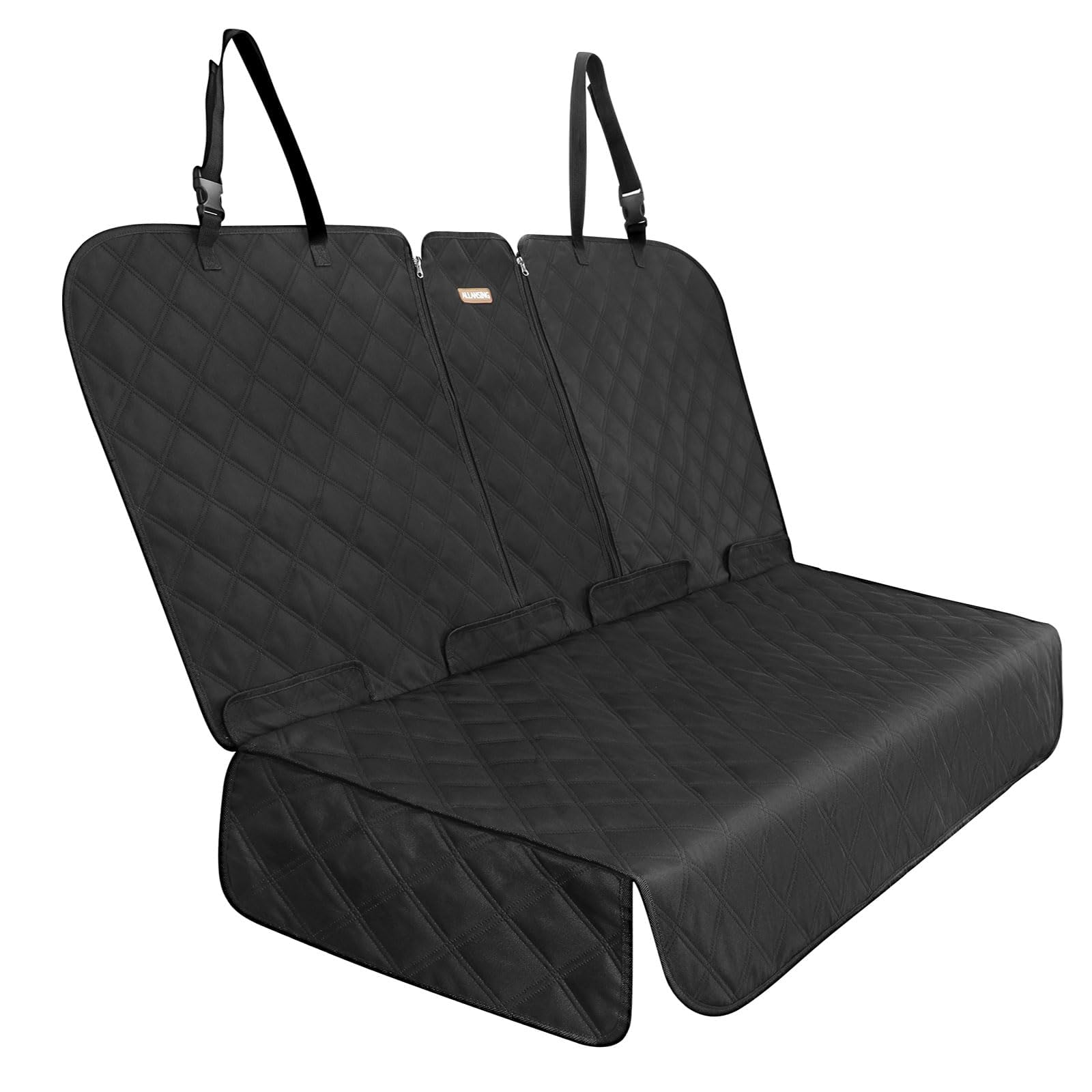 ALLANSING XL Back Seat Cover for Full-Size Trucks & SUVs | Heavy-Duty 900D Waterproof, Easy Clean