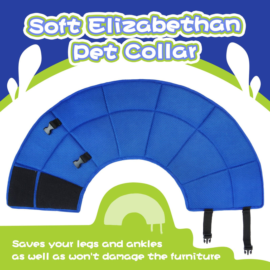 Allroaring Dog Cone for Large Dogs — Soft, Adjustable E-Collar