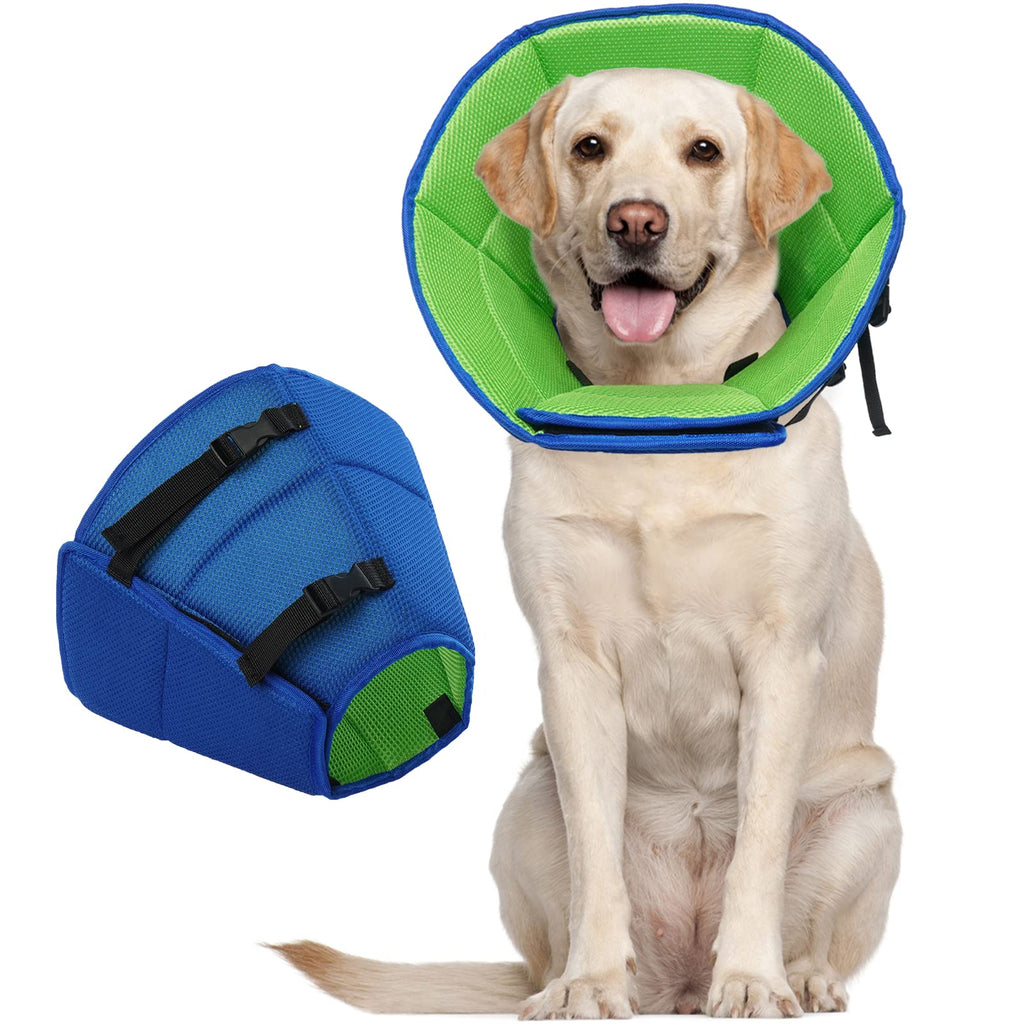 Allroaring Dog Cone for Large Dogs — Soft, Adjustable E-Collar