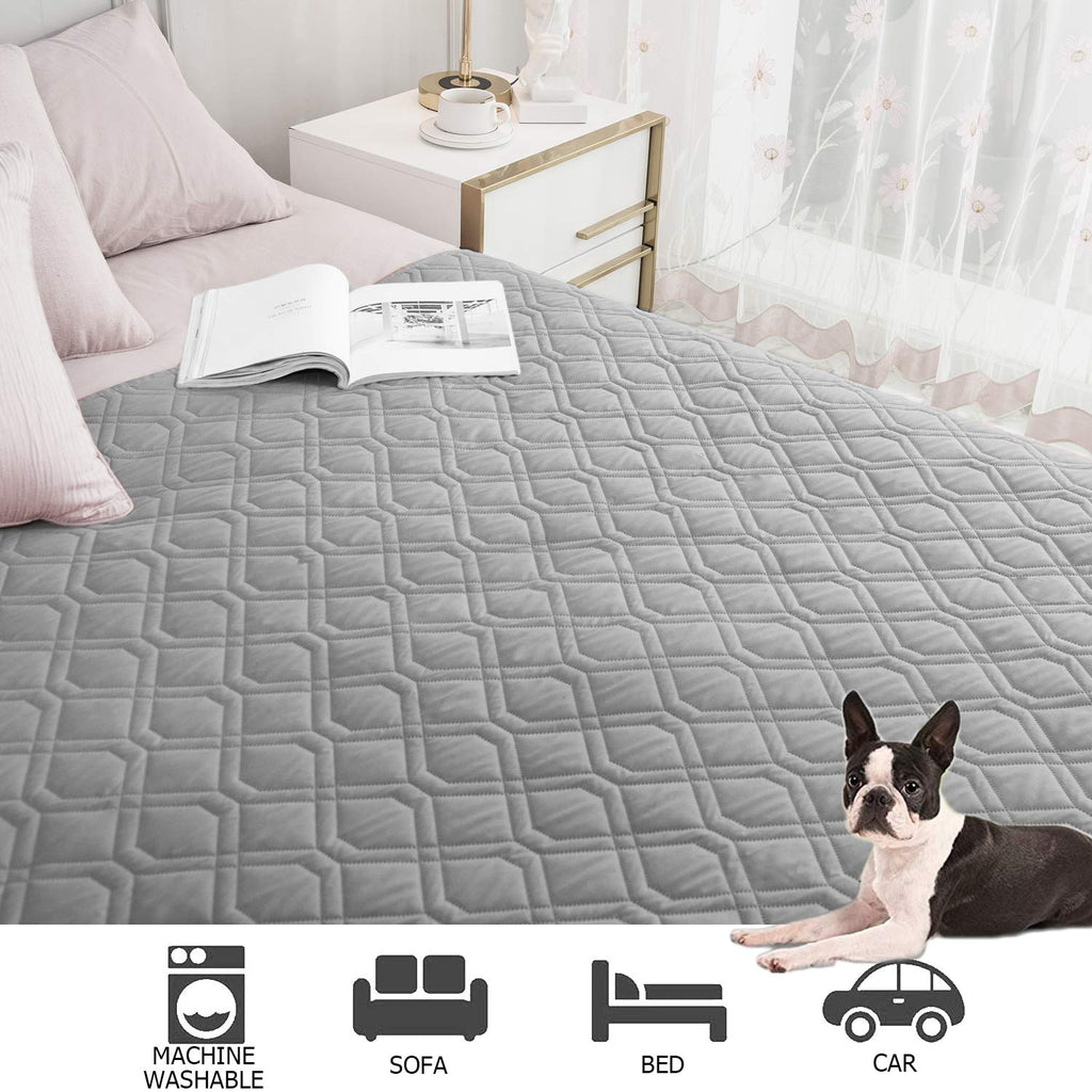 Ameritex Waterproof Dog Bed Cover | Reversible Furniture Protector for Sofa, Bed & Couch