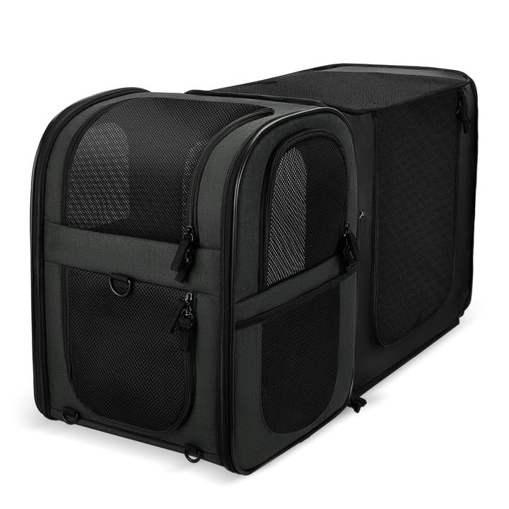 Apollo Walker Pet Carrier Backpack – Expandable, Safe Travel for Cats & Dogs
