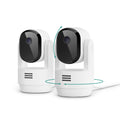 Arlo Essential Indoor Pan Tilt Security Camera 2K Kit (2-Cam) – 2025 Release, Wired Power, 360° View, Night Vision