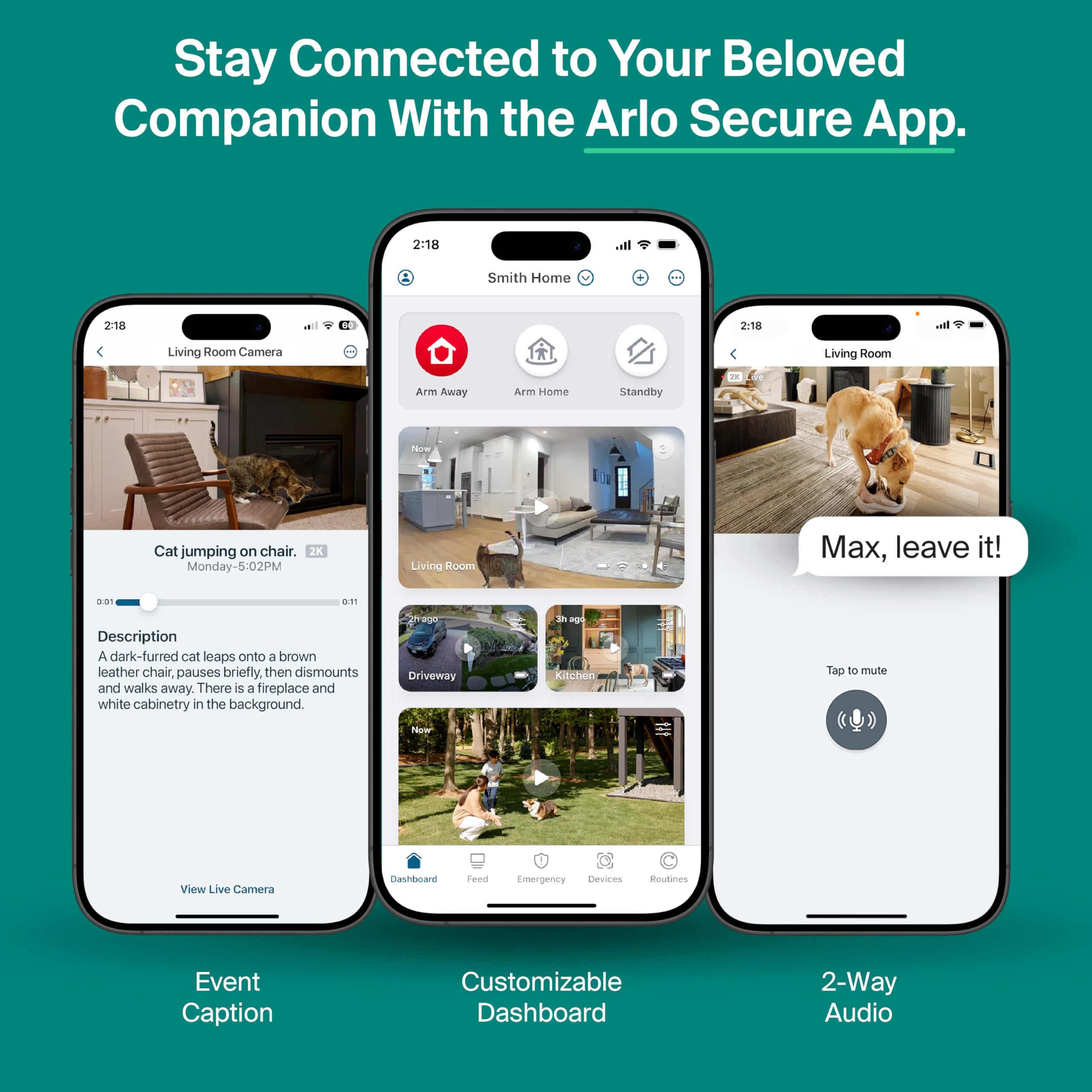 Arlo Essential Indoor Pan Tilt Security Camera 2K Kit (2-Cam) – 2025 Release, Wired Power, 360° View, Night Vision
