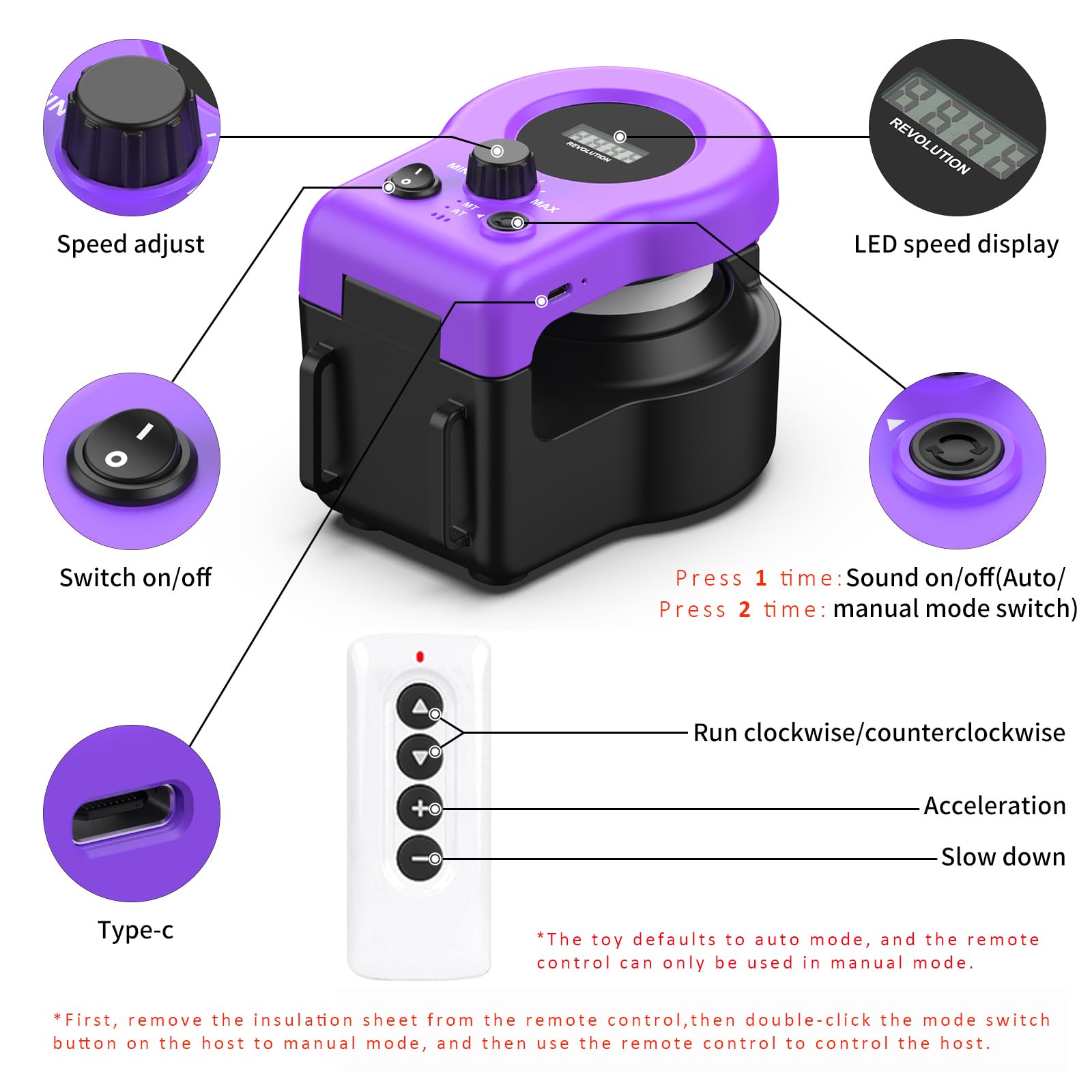 AsFrost Upgraded Interactive Cat Toy — Auto/Manual Mode, Feather Mouse, Indoor Exercise