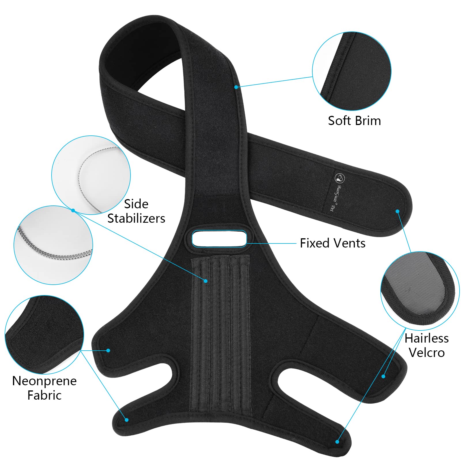 BaoGuai Knee Brace for Dogs – ACL Support with Side Stabilizers | 7 Sizes (3XL)