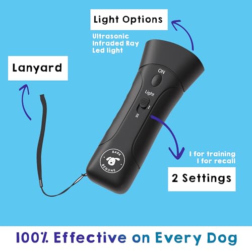 Bark Begone 2023 Ultrasonic Dog Bark Deterrent & Behavior Corrector | Shark Tank Backed