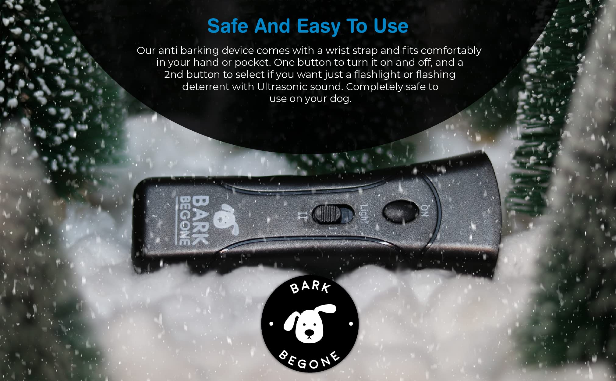 Bark Begone 2023 Ultrasonic Dog Bark Deterrent & Behavior Corrector | Shark Tank Backed