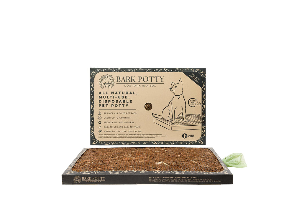 Bark Potty Large Dog Potty Training Box - Leak-Resistant, Odor Control, Indoor/Outdoor