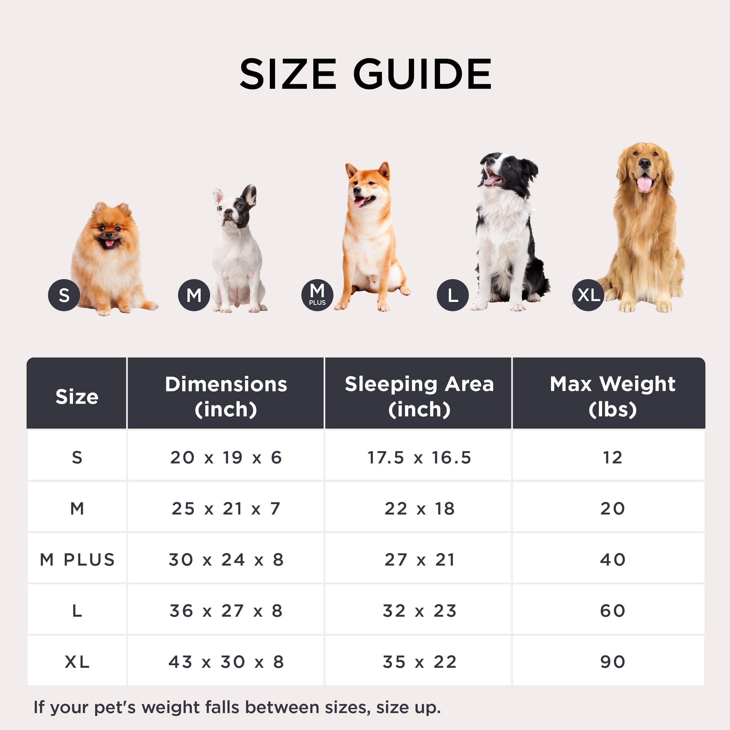 Bedsure Cute Dog Bed for Large Dogs - Washable Furry Rectangle Orthopedic Corduroy Fleece Bed, 36x27x8in, Camel Brown