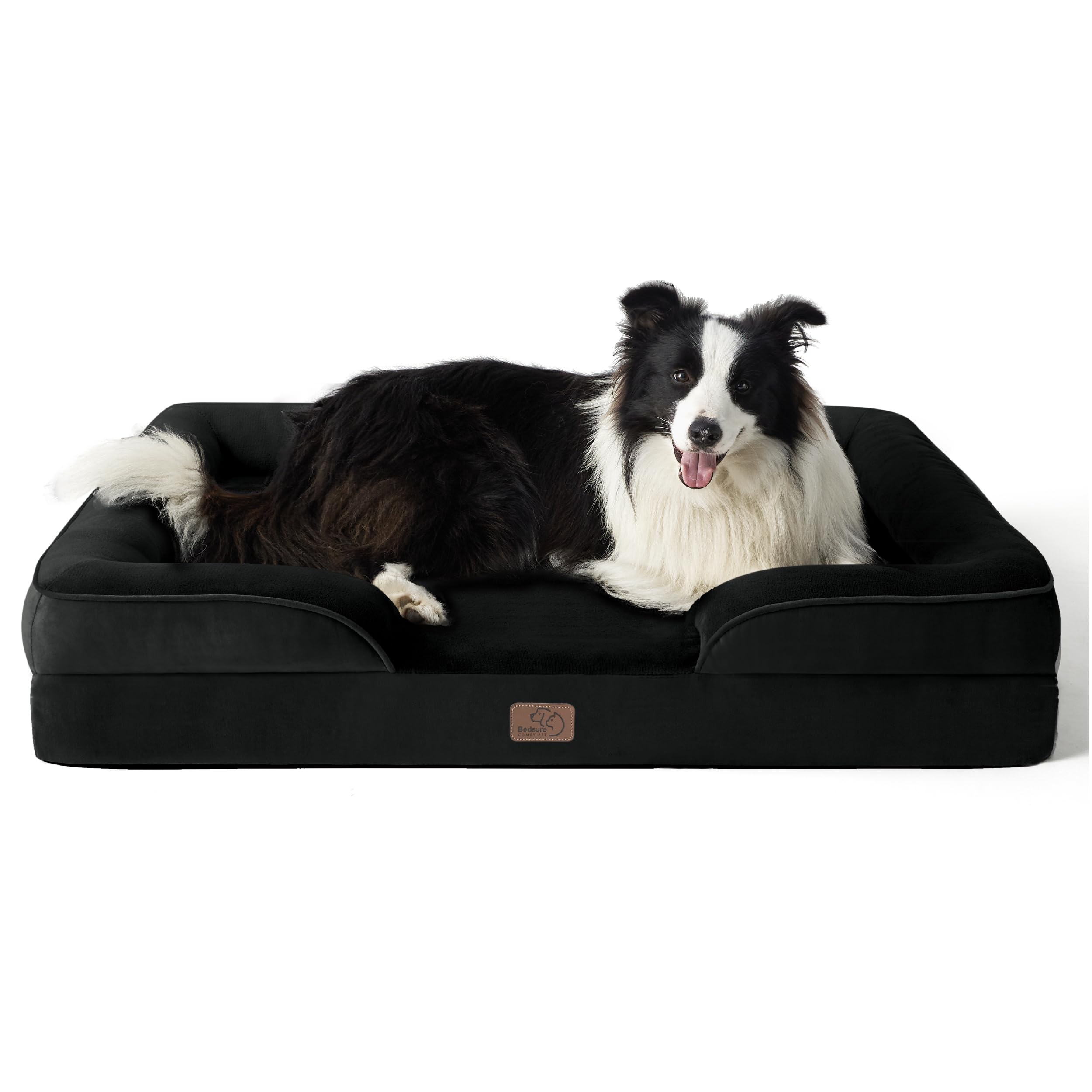 Bedsure Orthopedic Dog Bed for Large Dogs | Large Washable Sofa Bed