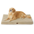 Bedsure XL Dog Bed – Extra-Large, Egg-Crate Foam, Washable Cover, Up to 100 lbs