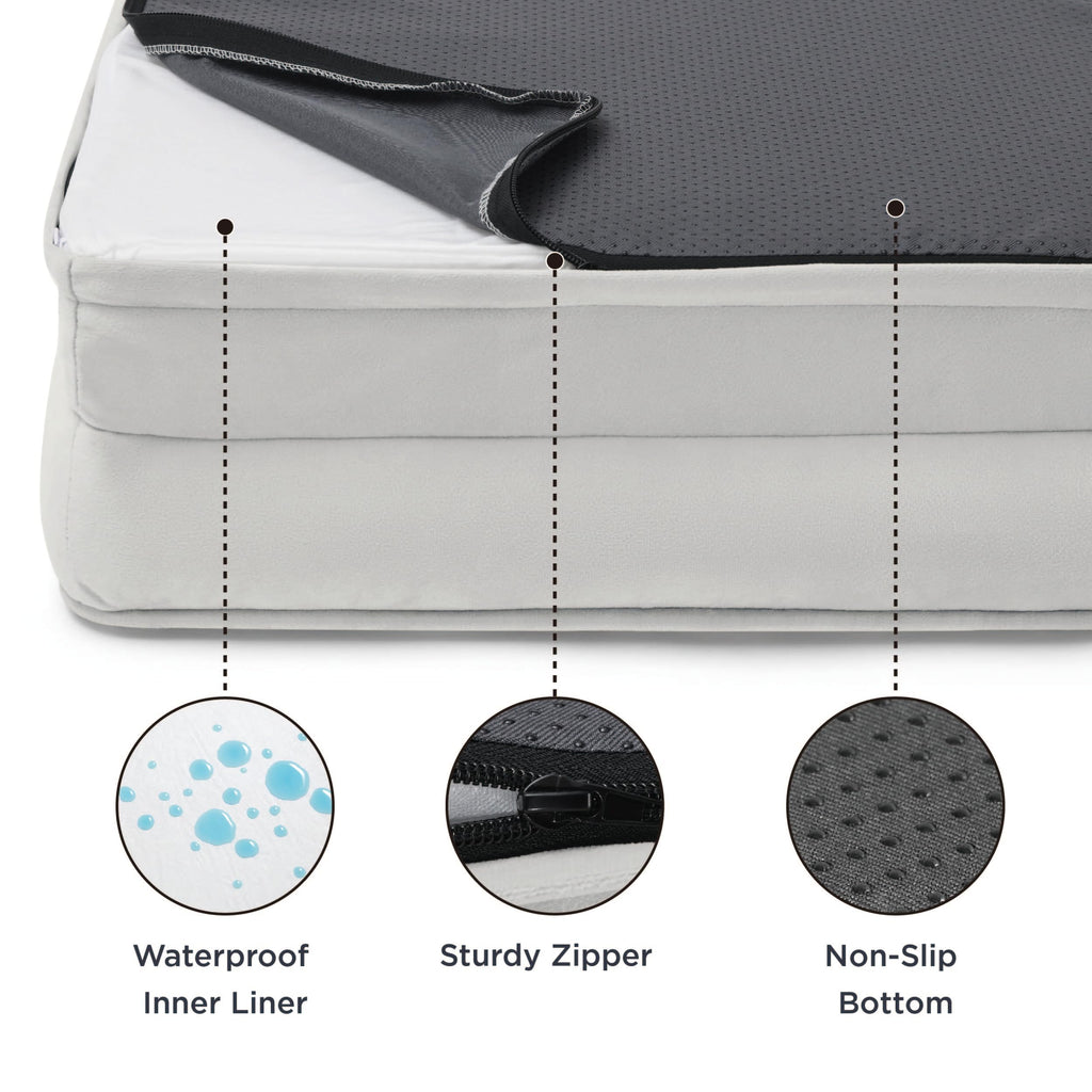 Bedsure XL Orthopedic Dog Bed for Extra Large Dogs | 42-inch Waterproof & Washable