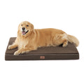 Bedsure XL Orthopedic Memory Foam Dog Crate Bed – Removable Cover, Non-Slip Bottom