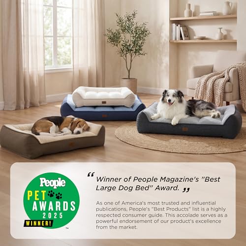 Bedsure XL Plus Orthopedic Dog Bed - Extra Thick Support for Large Dogs (48-inch)