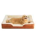 Bedsure XXL Orthopedic Dog Bed for Extra Large Dogs – 52" Ember Clay, Waterproof & Washable