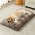 BFPETHOME Large Dog Bed - Plush Crate Pad, Anti-Slip & Washable | Khaki