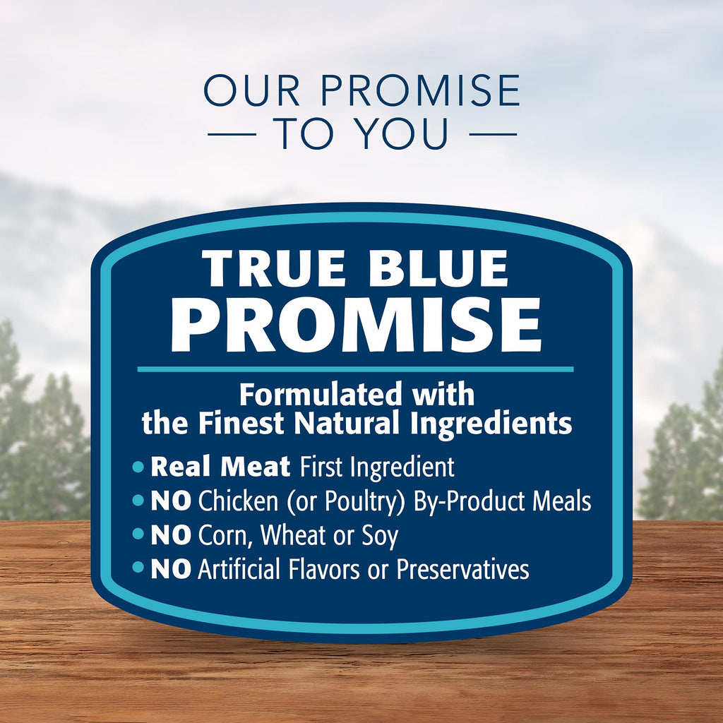 Blue Buffalo Wilderness Trail Toppers High Protein Wet Dog Food Variety Pack – Beef, Salmon, Duck & Chicken, 3-oz Pouches (24 Count)