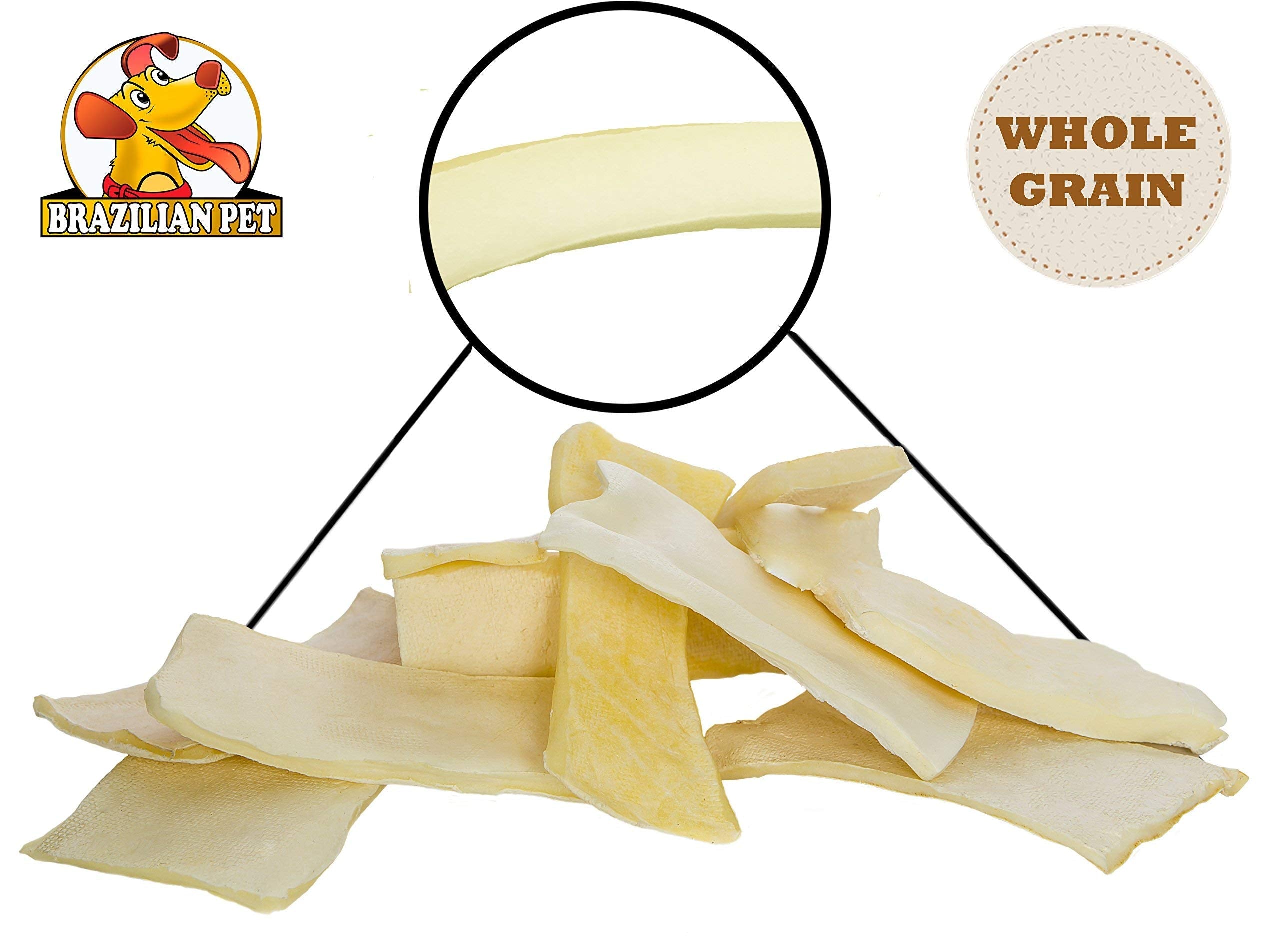 Brazilian Pet Premium Thick Cut Chips – Wholegrain Rawhide, 5 lb