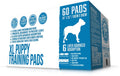 Bulldogology Puppy Pee Pads XL 24x35 - 60 Count, 6-Layer, Adhesive Tape, Quick-Dry Bullsorbent Tech